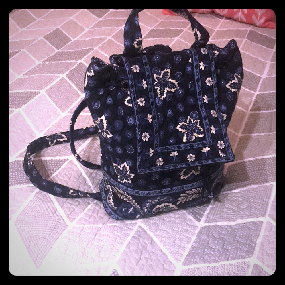 Vera Bradley Blue Colin Mini backpack